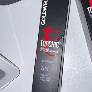 Dwell Goldwell Topchic Hair Color 4N Black Tube